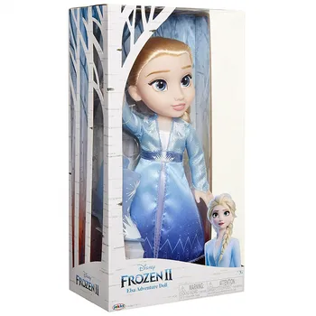 Disney Hasbro 40 cm Boxed Salon Lutka Ročno izdelan Model Rapunzel in sneguljčica Zamrznjeno 2 Aisha in Ana Igrače za Dekleta 40471