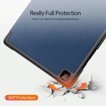 Za Samsung Galaxy Tab A7 2020 чехол Shockproof Smart Spanja Flip Usnje Tablete Rokav Za Galaxy Tab A7 Dux Ducis Trifold Primeru 4467