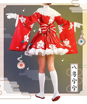 Anime Wc-zavezuje Hanako-kun Yashiro Nene Ningning Zabaviščni Park Lepe Lolita Obleko Obleko, Cosplay Kostum Halloween Obleko Za 52444