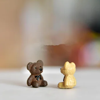 60piece 2 cm zelo majhen medvedek Akcijska figura, igrače Ljubek plišasti Zbirateljske Model DIY materialov igrače