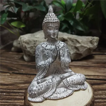Tajska Kip Bude, Kiparstvo Doma Dekor Zen Vrt, Zunanji Okrasni Kamen Za Meditacijo Buda Figurice Krajine Okraski 752