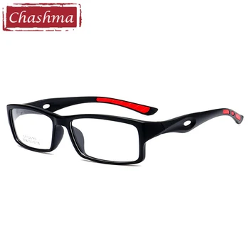 Chashma TR90 Šport Celoten Okvir Očal Ultra Lahka Kakovosti Kratkovidnost Oči Očala Okvirji Mens Moda Šport Očala Okvirji Ženski