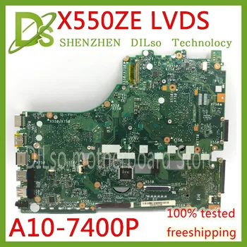KEFU X550ZE Za ASUS VM590Z X550ZE X550ZA Prenosni računalnik z Matično ploščo X550/X750 FX7600P/FX7500/A10-7400P LVDS Test delo 10021