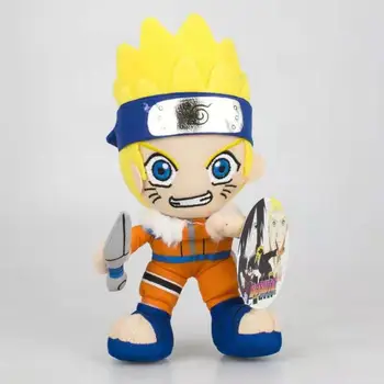 25 cm Anime Narutos Uzumaki Narutos Cosplay Kostum Mehko Polnjene Srčkan Lutka Plišastih Igrač 10023