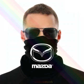Mazda Logotip Klasični Črno Glavo, Šal, Ruta Vratu Toplejše Unisex