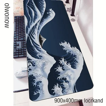 Umetnost mouse pad igralec najcenejši 900x400mm notbook miško mat gaming mousepad HD tiskanja pad miško PC desk padmouse preproge