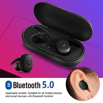 B1 TWS Bluetooth Slušalke Brezžične Čepkov 5.0 Slušalke šumov Z Mic Polnjenje Polje Za IPhone Xiaomi Huawei Samsung 100589