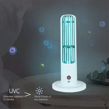 UV Sterilizator Desinfection Svetlobe UVC Ozona Quartz Lučka Protibakterijskim Bactericidal Ultravijolično 185nm 20W Razkužilo Sterilizacijo