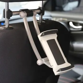 Aluminij avto Sedež Nazaj Vzglavnik telefon Tablet Car Holder 5-13 Palčni Tablični Telefon gori avto Za iPad Air Pro Za 12,9 Iphone X 8plus