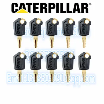 10 RAČUNALNIKI Visoke Kakovosti 5P8500 Ključ Za Caterpillar MAČKA Težke Opreme za Vžig Loader Kopač Dozer Kovinski & Plastičnih Black & Gold 10281