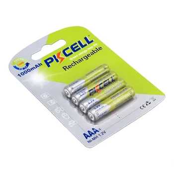 4pcs AAA Baterije Ni-MH 1,2 V 1000MAH AAA Baterije za ponovno Polnjenje Baterij 3A Bateria 3a Baterias 102853