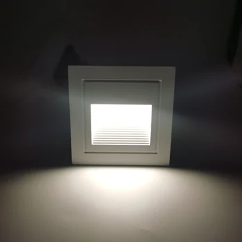 LED Krova Korak Svetlobe 15Leds IP65 Vodotesen Podzemnih Svetilke Vgradne Stopnice Paitio pritličju Vrt Krajine Steno na Prostem
