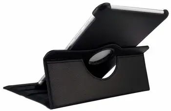360-Stopinjski Vrtečih PU Usnje Primeru Pokrovček za Samsung Galaxy Tab 2 10.1