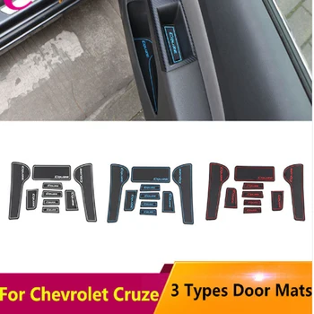 Alfombrillas acanaladas par puerta de coche alfombrillas de goma antideslizantes par Notranjost de coche, par Chevrolet Cruze 103689