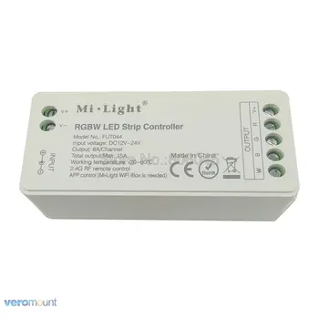 FUT044 DC12V 24V 15A Mi.svetloba 2.4 G Brezžični RGBW LED Krmilnik FUT044 WiFi Združljiv za RGBCW RGBWW LED Trakovi 10446