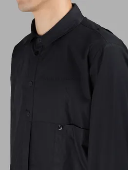 Nove moške ohlapno majico mozaik design ročno multi-layer črna majica 10600