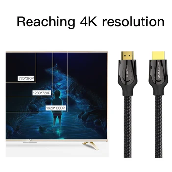 Banja HDMI Kabel HDMI na HDMI 2.0 Kabel 4K za Xiaomi Projektor Nintend Stikalo PS4 Televiziji TV Box xbox 360 3m 8m HDMI Kabel