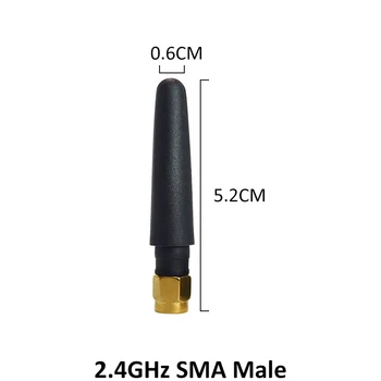 2,4 GHz Antena wifi 3dBi 20pcs SMA Moški Priključek, 2.4 ghz antena za Usmerjevalnik Wi fi +21 cm RP-SMA, da ufl./ IPX 1.13 Podaljšek Kabel 108482