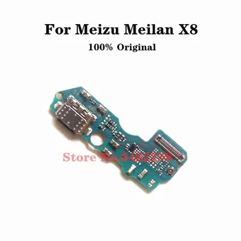 Originalno Polnjenje prek kabla USB Dock Vmesnik Flex kabel Za Meizu Meilan X8 M852Q USB Polnilnik, penzion + Mikrofon Priključek za Zamenjavo