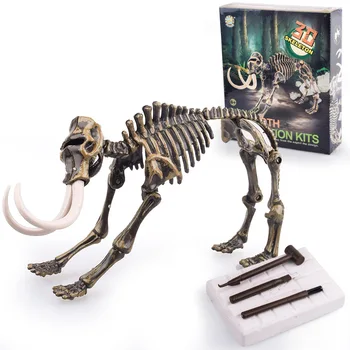 Jurassic Dinozaver Fosilnih Surovin Kompleti Ustvarjalne DIY Izobraževalne igrače za otroke, otroška darilo，Družinsko zabavo