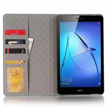 Magnetni Primeru Za Huawei T3 8 inch Pu Usnja Flip Cover Primeru za Huawei MediaPad T3 8.0 KOB-L09 KOB-W09 Tablični Primeru Stojalo Pokrov