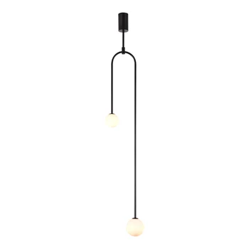 Sodobni U-Cev Obesek Luči LED Črno Zlato Strop Hanglamp Za Kuhinjo Napeljave, Dnevna Soba, Bar vzmetenje Razsvetljavo