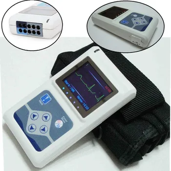 TLC9803 / TLC5007 3 Kanali EKG EKG Holter Dinamično Spremljanje 24 ur Snemanja brezplačno programsko opremo