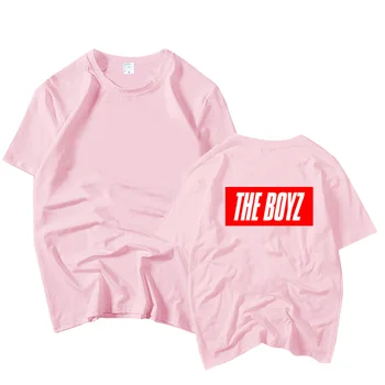 Boyz prvenca prvi isti tiskanje o neck majica s kratkimi rokavi kpop poletje slog, unisex navijači spodbudno t-shirt kratek rokav