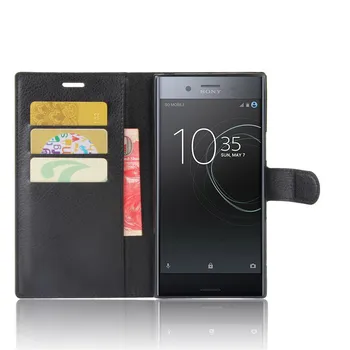 Za Sony Xperia XZ Premium Primeru 5.46 palčni PU Usnja, Hrbtni Pokrovček Telefona Primeru Za Sony Xperia XZ Premium G8141 G8142 Primeru Flip Vrečko