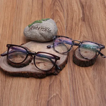 Vintage Dekoracijo Optična Očala Okvir kratkovidnost okrogle kovinske moški ženske unisex očala eye glasses oculos de grau očala