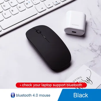 Bluetooth Miško za xiaomi Huawei Tiho Brezžične miške za Polnjenje Računalnika, Ergonomska Miška za Macbook air/pro mause pc