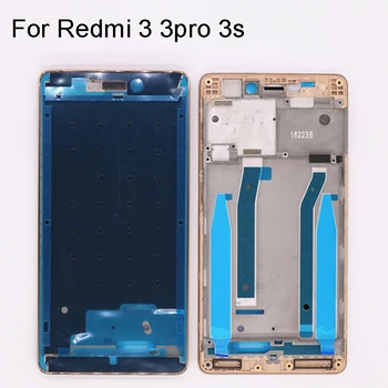 Sredi Faceplate Okvir za Xiaomi Redmi 3 3 3 Pro Sredini Plošče LCD Podporni Okvir Ploščo Stanovanj Zamenjava Popravila Rezervnih Delov