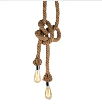Retro Vintage Vrv Obesek Svetloba Svetilke Mansarda Ustvarjalne Industrijske Žarnica Edison Žarnica Ameriški Stil