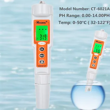 KEDIDA 0.01 PH Merilnik Temperature Digitalni Kakovosti Vode Monitor Tester za Bazeni, Pitne Vode, Akvariji 40%popusta 12037