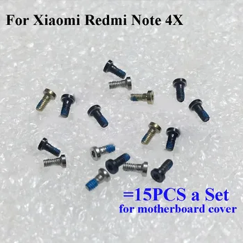 15PCS komplet Vijak Za Xiaomi Redmi Opomba 4X 4 X mainboard motherboard Pokrov Vijaki rezervnih Delov Za Xiaomi Redmi Note4X 4 X