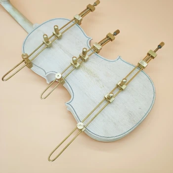 Violino orodja, 3pcs medenina popravilo razpok debug objemke, Luthier orodja 12112