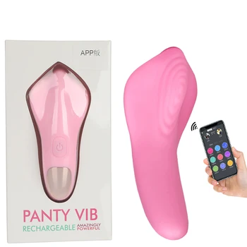 Vibracijske hlačke Z APLIKACIJO remote control Nevidno Tiho Hlačne Vibrator Prenosni Stimulator Klitorisa Adult Sex Igrače za Ženske