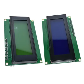 EQV IIC/I2C/TWI 2004 Serijska Modra Zelena Osvetlitev ozadja LCD Modul za Arduino UNO R3 MEGA2560 20 X 4 LCD2004 12131
