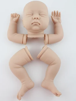 Rodi punčko komplet za spanje dojenčka plesni zelo mehka na dotik unpainted nedokončane silikonski vinil lutka deli DIY 121797