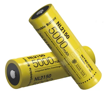 NITECORE NL2150 21700 Baterija za ponovno Polnjenje 5000mAh 8A 3,6 V 18Wh Zaščitene Litij-Ionska (Li-ion) ButtonTop1 Za zunanjo Bliskavico 121875