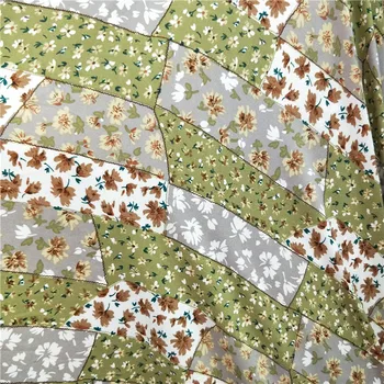 Obleko Hlače Tkanina Mehka Cvetlični Majica Materiala Moda DIY Šivanje Tkanine Obrti 126070