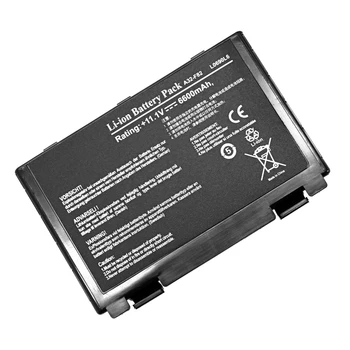 11.1 V 6600 mAh Nov Laptop Baterija za Asus A32-F82 a32-f52 f82 F52 k50ij k50 K51 k50ab k40in k50id k50ij K40 k50in k60 k61 k70 12701