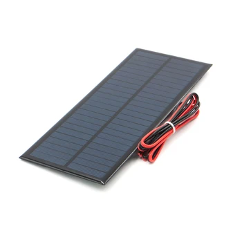 12 V 2.5 W Sončne celice, Prenosni Mini DIY Modul Plošča Sistem Za Solarno Svetilko, Baterije Igrače Telefon Polnilnik Celice Volt 12V 2.5 W Watt 12788