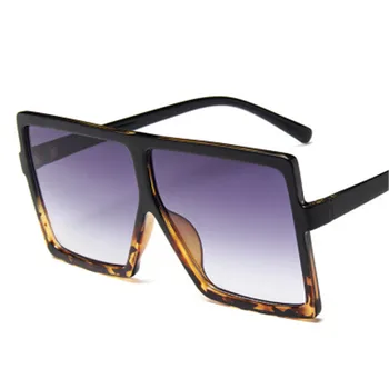 Sončna očala Ženske blagovne Znamke Oblikovalec Big Okvirjem Kvadratnih Letnik Prevelik sončna Očala Debelo Potovanja Ženske Odtenki UV 400 128392