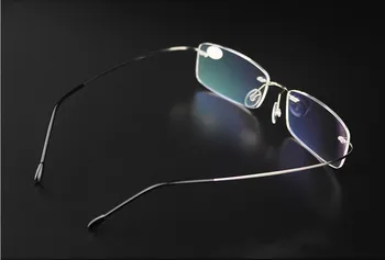 Visoka Kakovost 3 Barve Unisex Ultra-lahkih Titanove Zlitine Rimless Obravnavi Očala Prilagodljiv brez okvirjev Presbyopic Očala