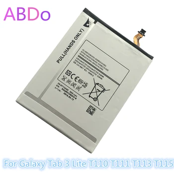 EB-BT115ABE Tablet Baterija Za Samsung Galaxy Tab 3 Lite T110 T111 T113 T115 3600mAh Zamenjava Baterije AAA Kakovosti