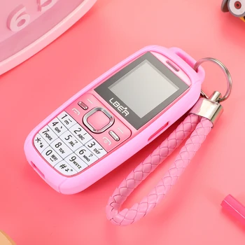 Bar Lepa Risanka Pocket Majhne Mobilni Telefon Študent Otrok Ne Kamera, Bluetooth Baklo Mini Srčkan Mobilni Telefon Proste Primeru