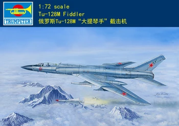 Prvi trobentač deloval 01687 1/72 Obsega Tu-128M Fiddler Zrakoplova Plastičnih Skupščine Model Komplet