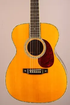 Brezplačna dostava AAA prilagodite trdna vrh kitare pravi abalone nadgradnjo ročno izdelan po meri OOO podpis akustično kitaro 13076