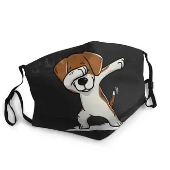 Dabbing Beagle Masko Dustproof Dihanje Psa Masko Zaščitni Pokrov Za Odrasle Respirator Usta Žarilna